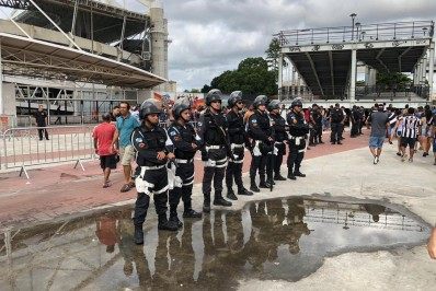Polícia Militar volta a atuar com efetivo completo para jogo Flamengo x Atlético MG