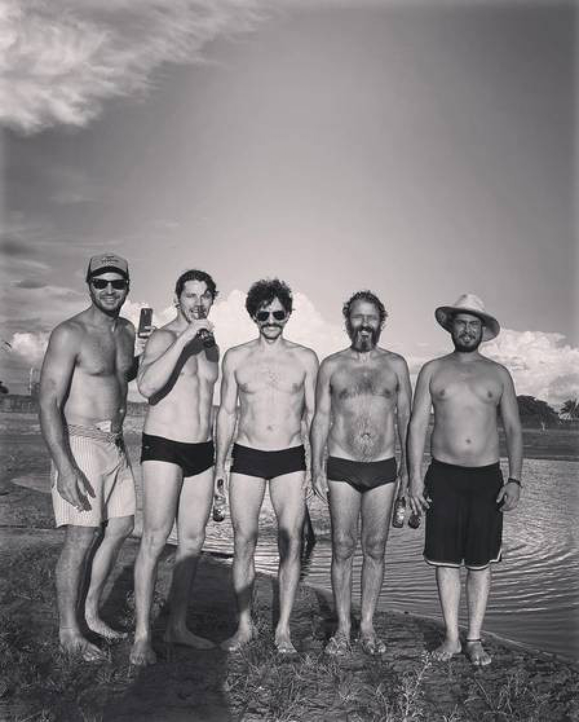 Leandro Lima, José Loreto, Guito, Marcos Palmeira e Thommy Schiavo - Reprodução/Instagram