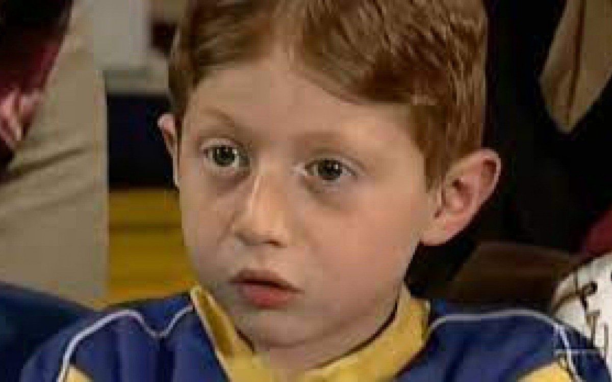  Octavio Oca&ntilde;a quando crian&ccedil;a