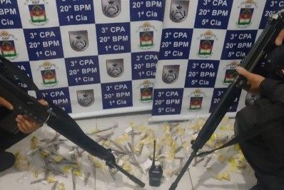 PM prende homem com drogas após perseguição em Mesquita