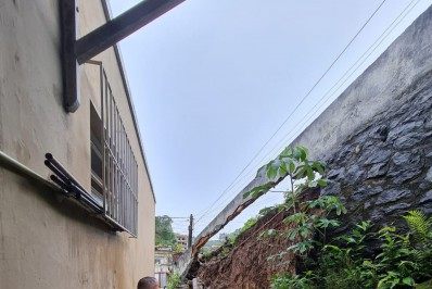 Defesa Civil registra duas ocorrências de deslizamento em Barra Mansa