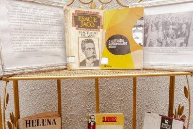 Casa de Cultura recebe exposição sobre Machado de Assis