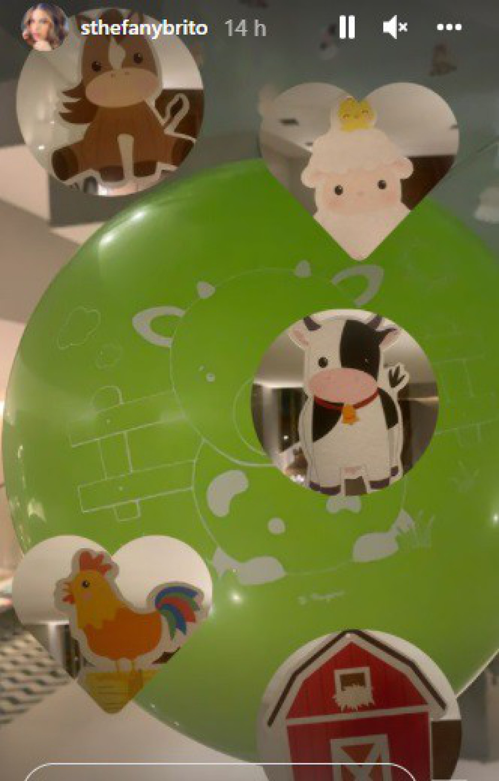 Atriz celebra primeiro ano do filho - Reprodução