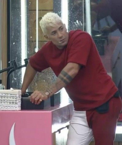 Tiago em 'A Fazenda 13' - reprodução de vídeo