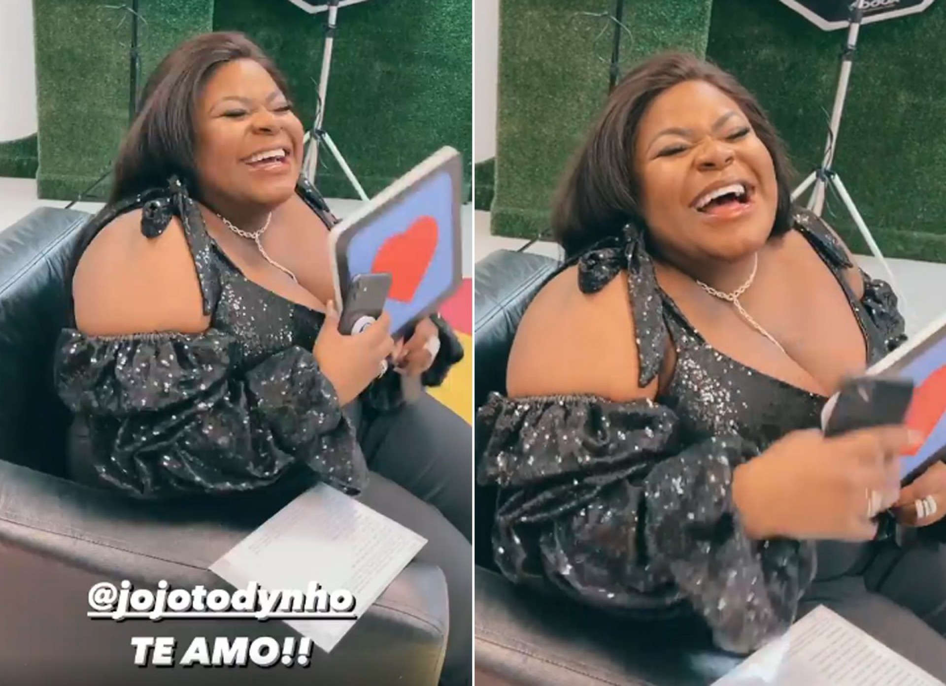 Marcos Mion e Jojo Todynho se reencontram na Globo