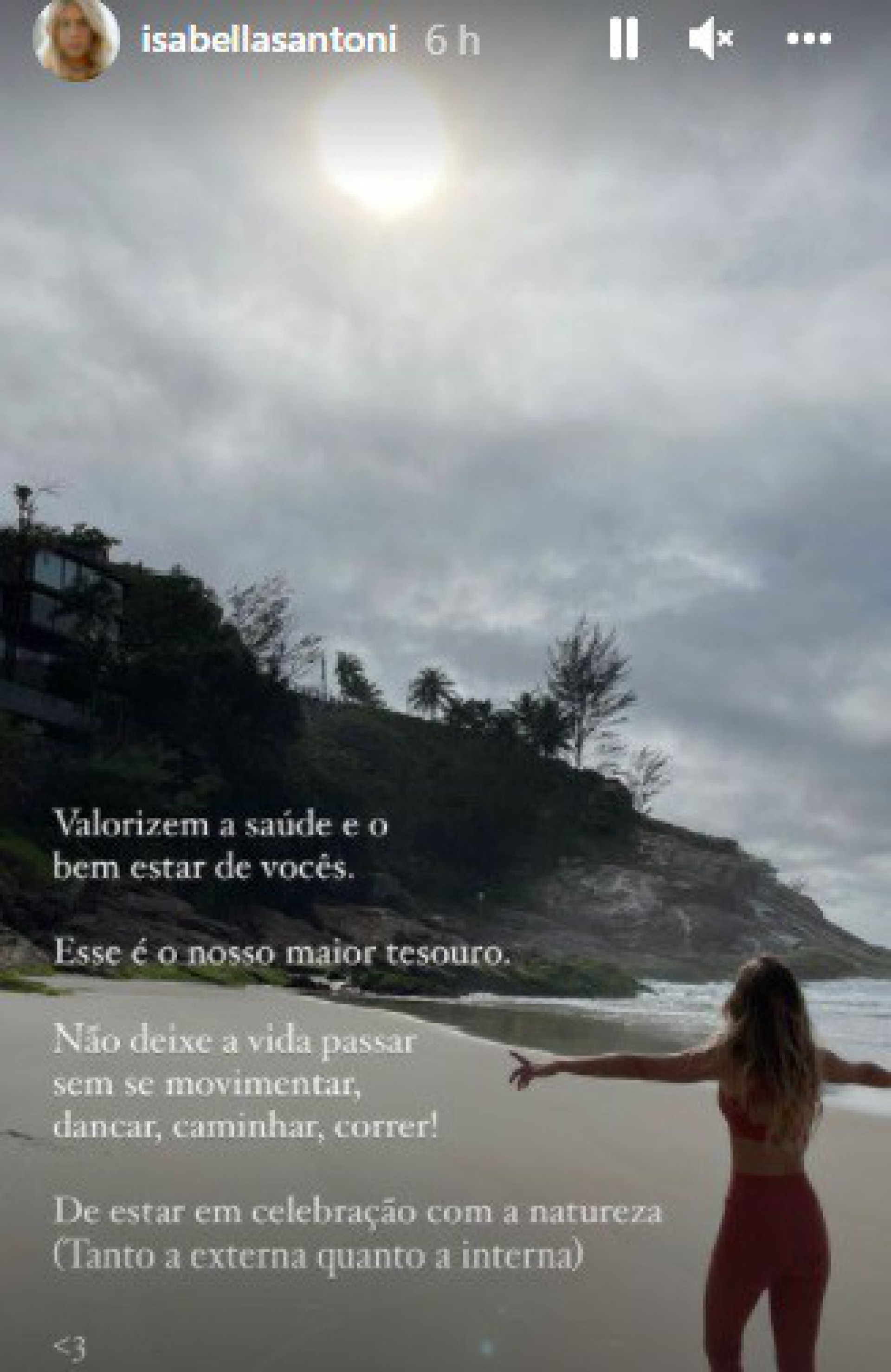 Atriz alertou os fãs sobre os cuidados com a saúde - Reprodução/Instagram