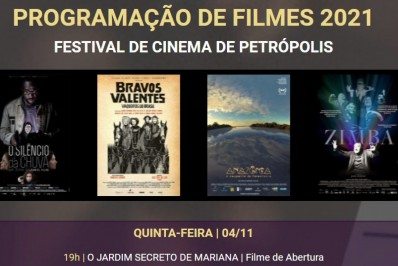 Festival de Cinema de Petrópolis começa nesta quinta-feira, em formato híbrido