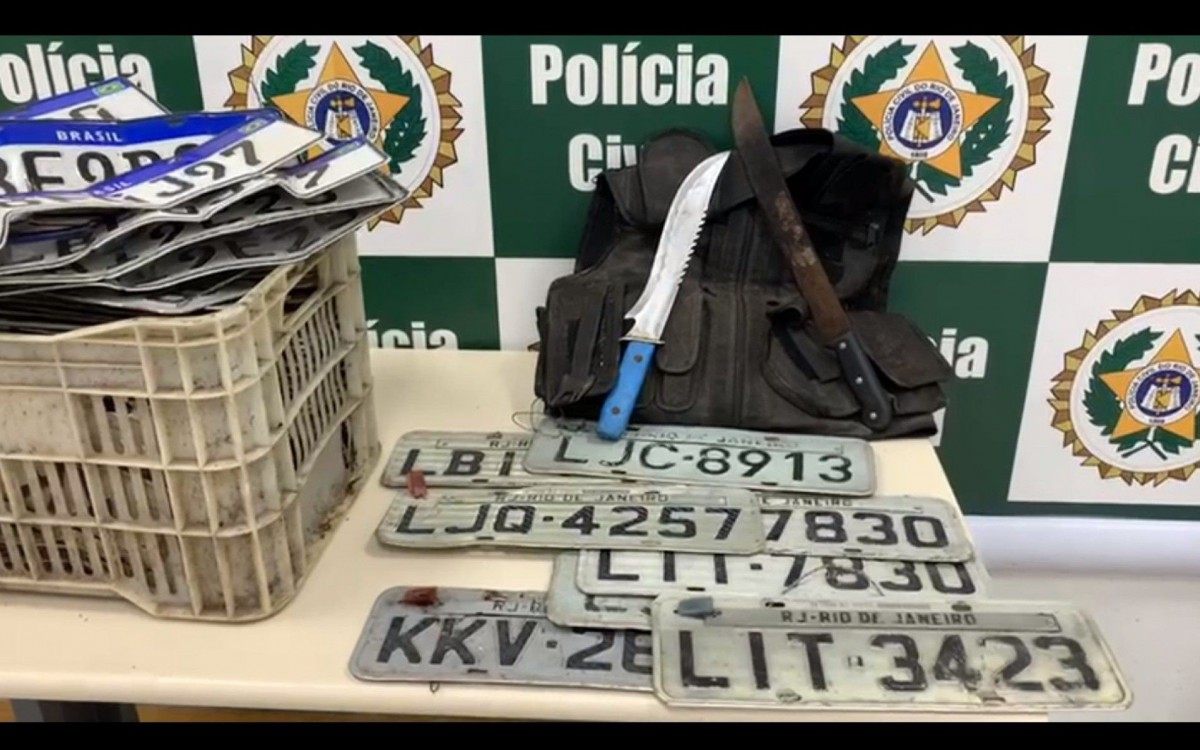 Agentes da DRFA prendem mulher conhecida como Tigresa da mil&iacute;cia e apreendem placas e ve&iacute;culos roubados