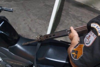 PM prende homem com motocicleta roubada em Nilópolis