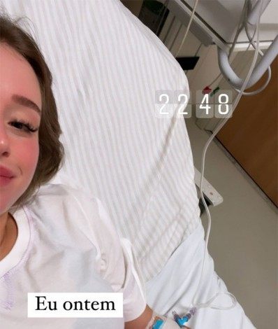 Duda Reis é hospitalizada após sofrer uma reação alérgica  - Reprodução/Instagram