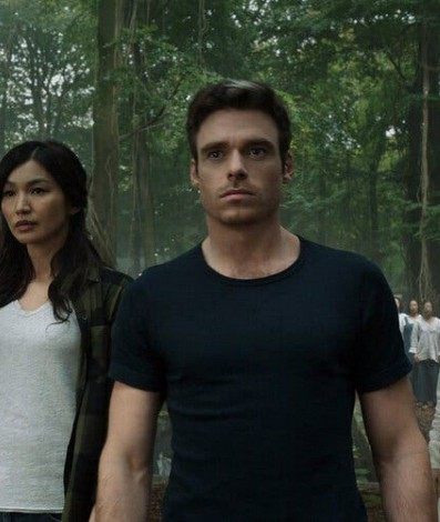 Cena de 'Eternos' - Reprodução