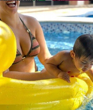 Marília Mendonça e o filho, Leo - reprodução do instagram