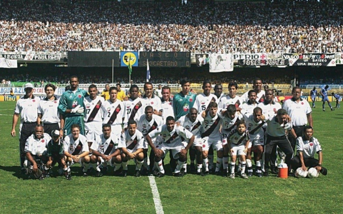 Vasco conquistou o Brasileiro de 2000 - Reprodução