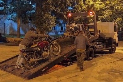 Operação Praça do Bem acontece nos distritos; 8 motos foram apreendidas