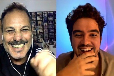 Eduardo Albuquerque e Luciano Vianna se reencontram durante Live