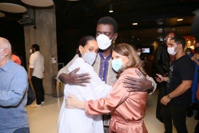 Taís Araújo, Seu Jorge e mais famosos prestigiam pré-estreia de 'Pixinguinha'