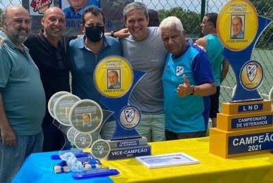 EC Oswaldo Cruz conquista o Campeonato de Veteranos da Liga Nilopolitana de Desportos
