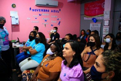 Casa da Mulher realiza encontro para aumentar apoio às mulheres vítimas de violência em Nilópolis