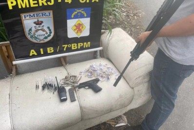 PM prende homem acusado de montar barricada do tráfico em bairro de São Gonçalo