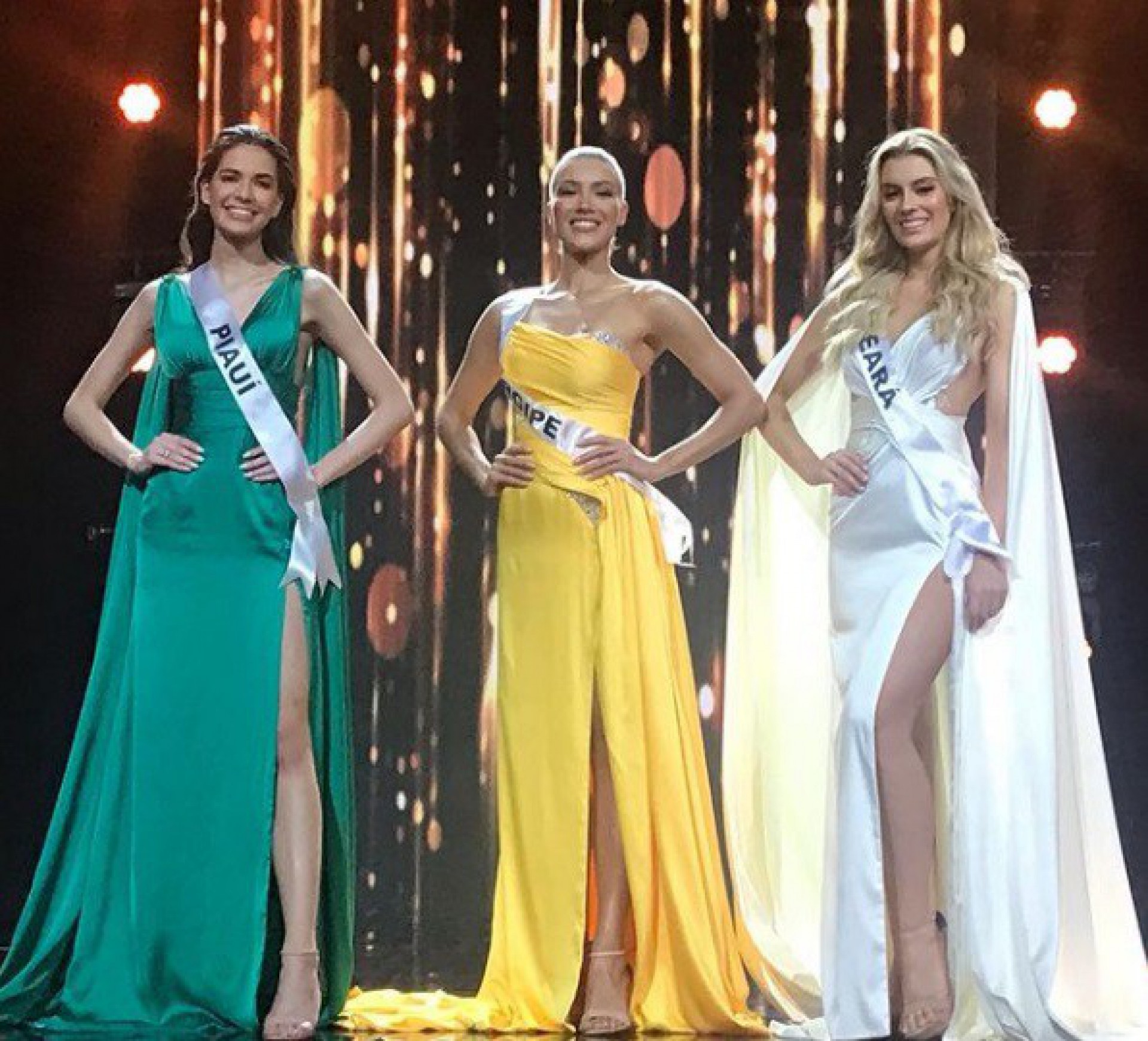 As finalistas do Miss Universo Brasil 2021 - Antares Martins / Reprodução Internet