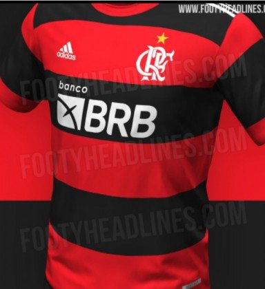 Suposta camisa reserva do Flamengo 2023-2024 vaza nas redes