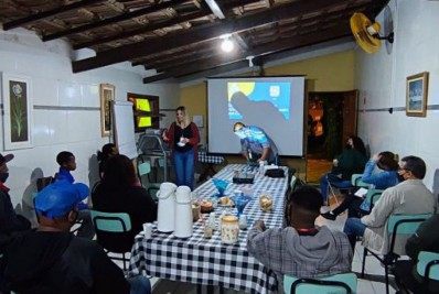 Defesa Civil realiza treinamento para implementação do Sistema de Alerta e Alarme Alternativo para Escorregamentos