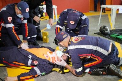 Funcionários do Serviço de Atendimento Móvel de Urgência de Magé recebem capacitação