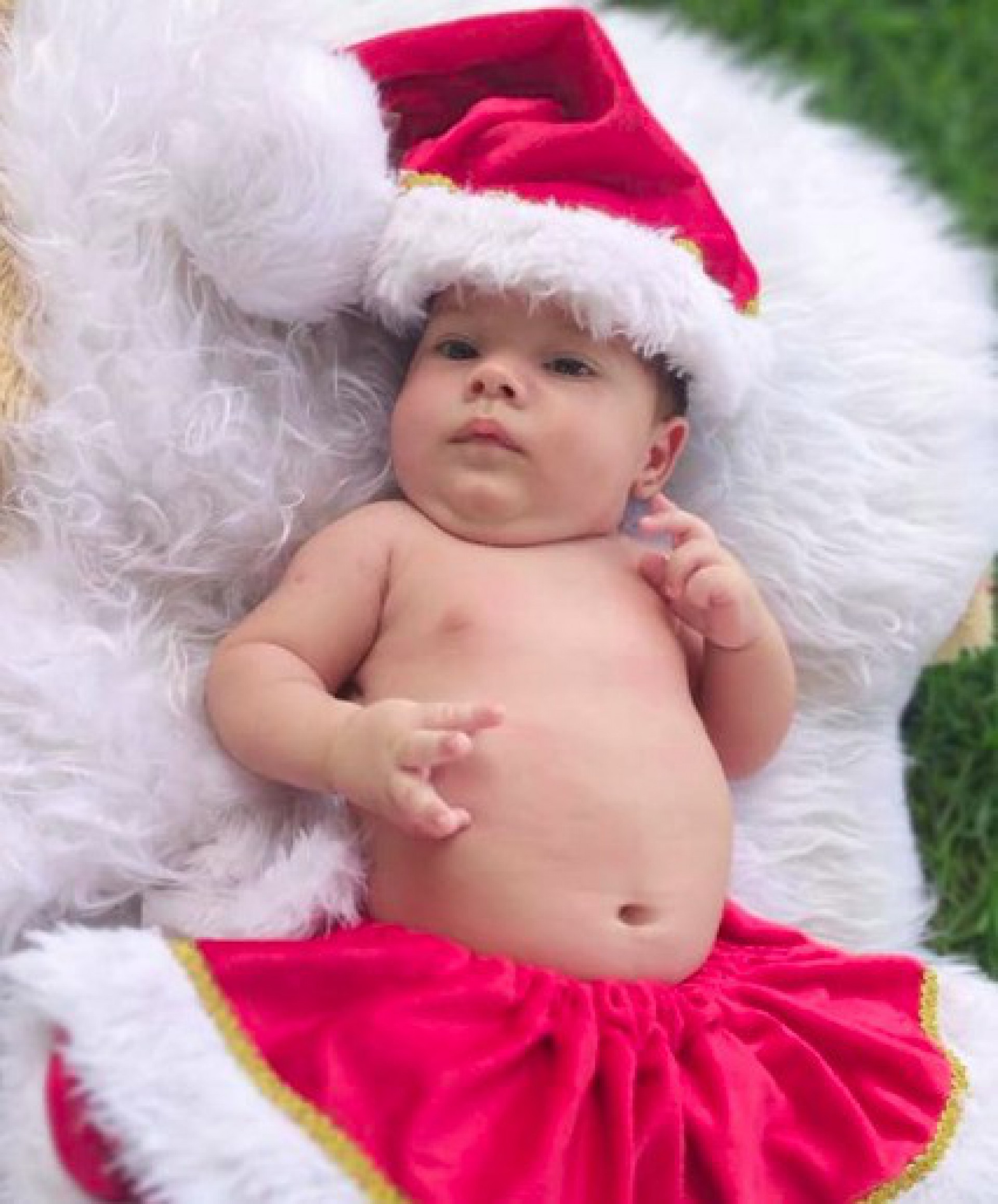 Helena Torres, de apenas um ano, morreu após uma churrasqueira de disco explodir na casa da família - Reprodução/Redes sociais