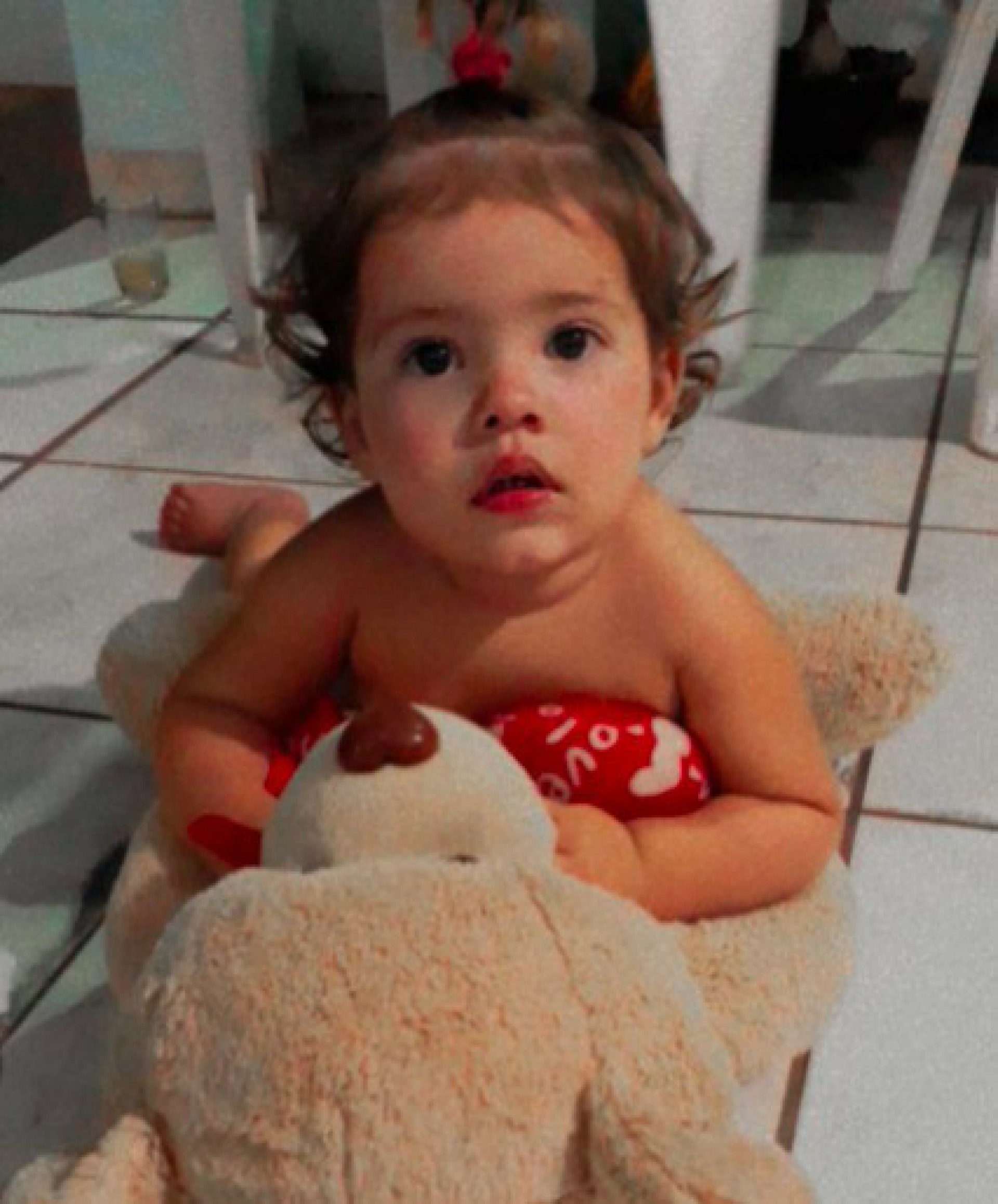 Helena Torres, de apenas um ano, morreu após uma churrasqueira de disco explodir na casa da família - Reprodução/Redes sociais