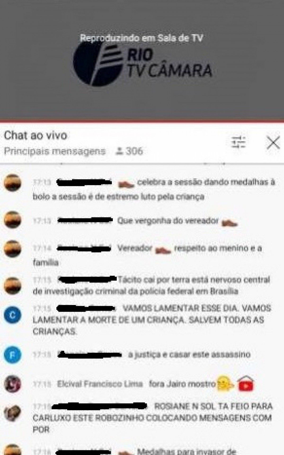 Coment&aacute;rios ofensivos a Monica Veloso em chat da C&acirc;mara dos Vereadores