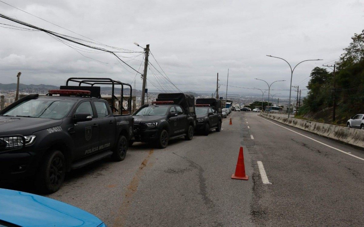 PM intensifica policiamento nas imediações do Complexo do Lins, na Zona Norte do Rio - Reginaldo Pimenta/Agência O DIA