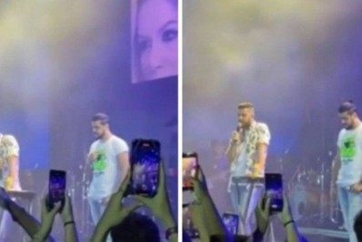  Zé Neto e Cristiano se emocionam em show ao cantar 'Estrelinha' 