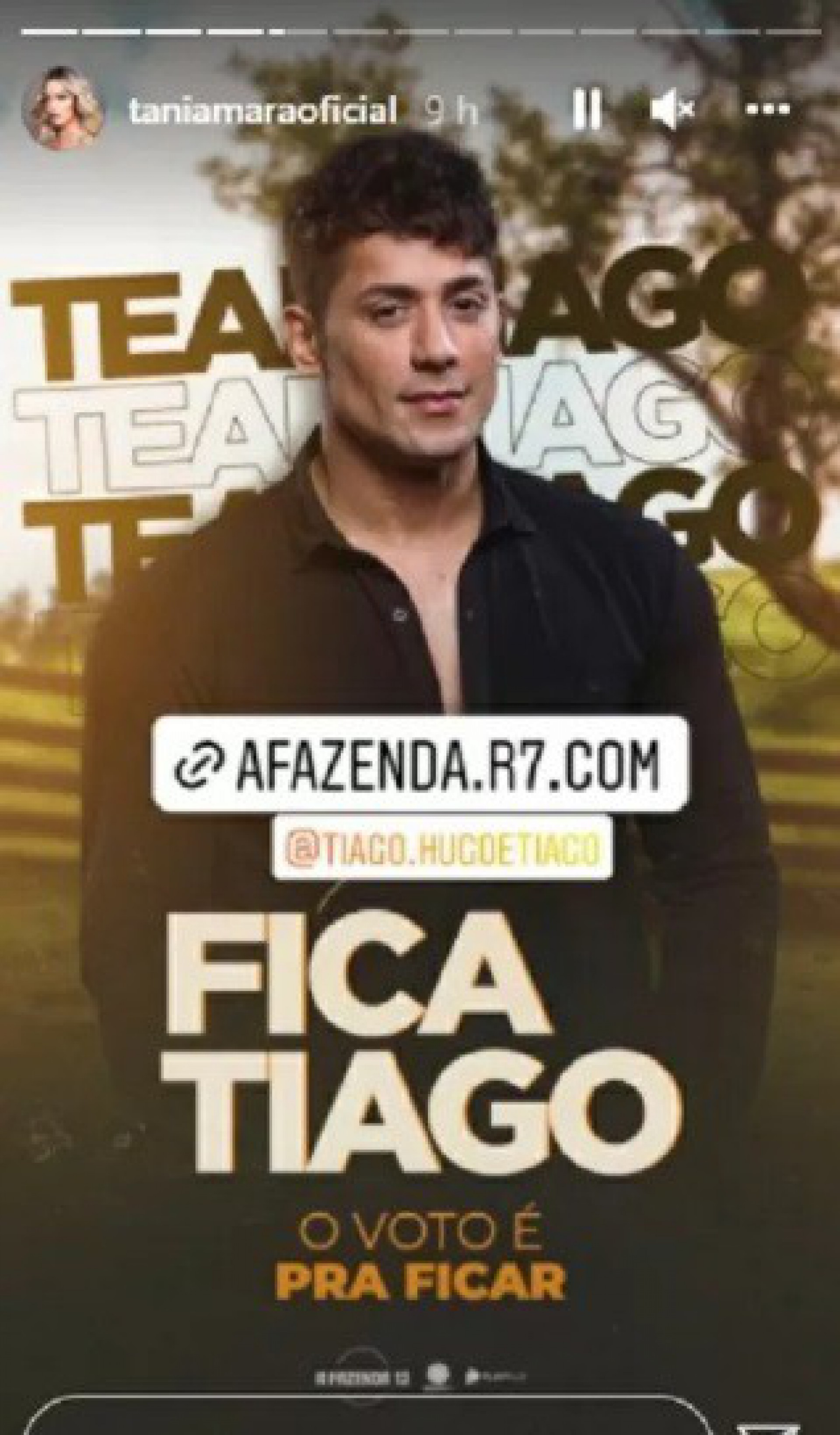 Tânia Mara pede votos para Tiago Piquilo - Reprodução Internet