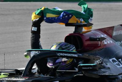 F1: Hamilton desembarca em Brasília para receber título na Câmara