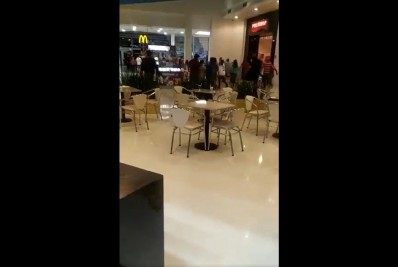 Assalto a joalheria e tiros causam correria e pânico em shopping