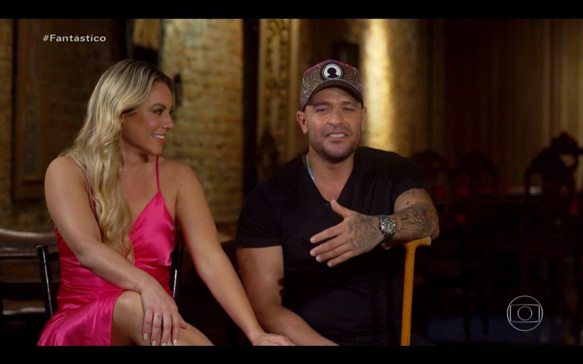 Paolla Oliveira e Diogo Nogueira no 'FantÃ¡stico'