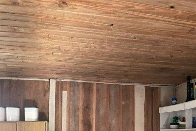 Caixas de leite ajudam a renovar casas