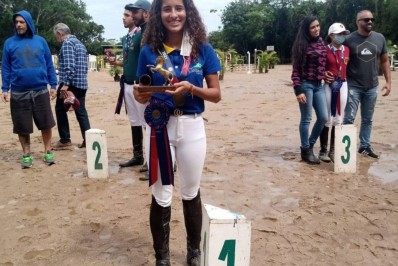 Aluna do INEFI ganha o primeiro lugar na 'VI Etapa do Ranking Federação Equestre' do Estado do Rio de Janeiro de Escolas 2021