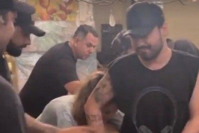Sorocaba mostra Fernando Zor recebendo injeção de sua esposa
