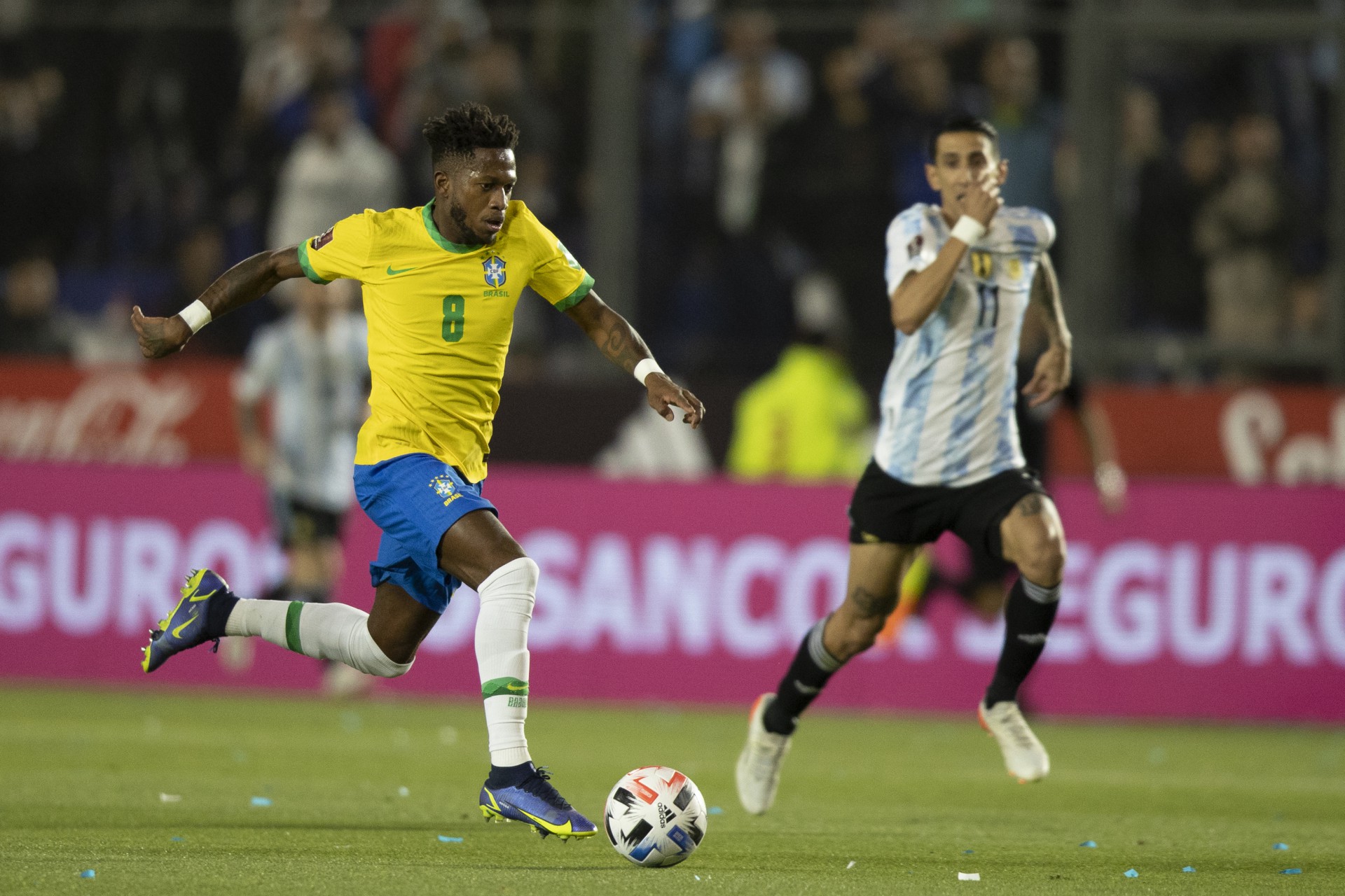 Fred aprova atuação do Brasil em empate com a Argentina:  ‘Grande partida’