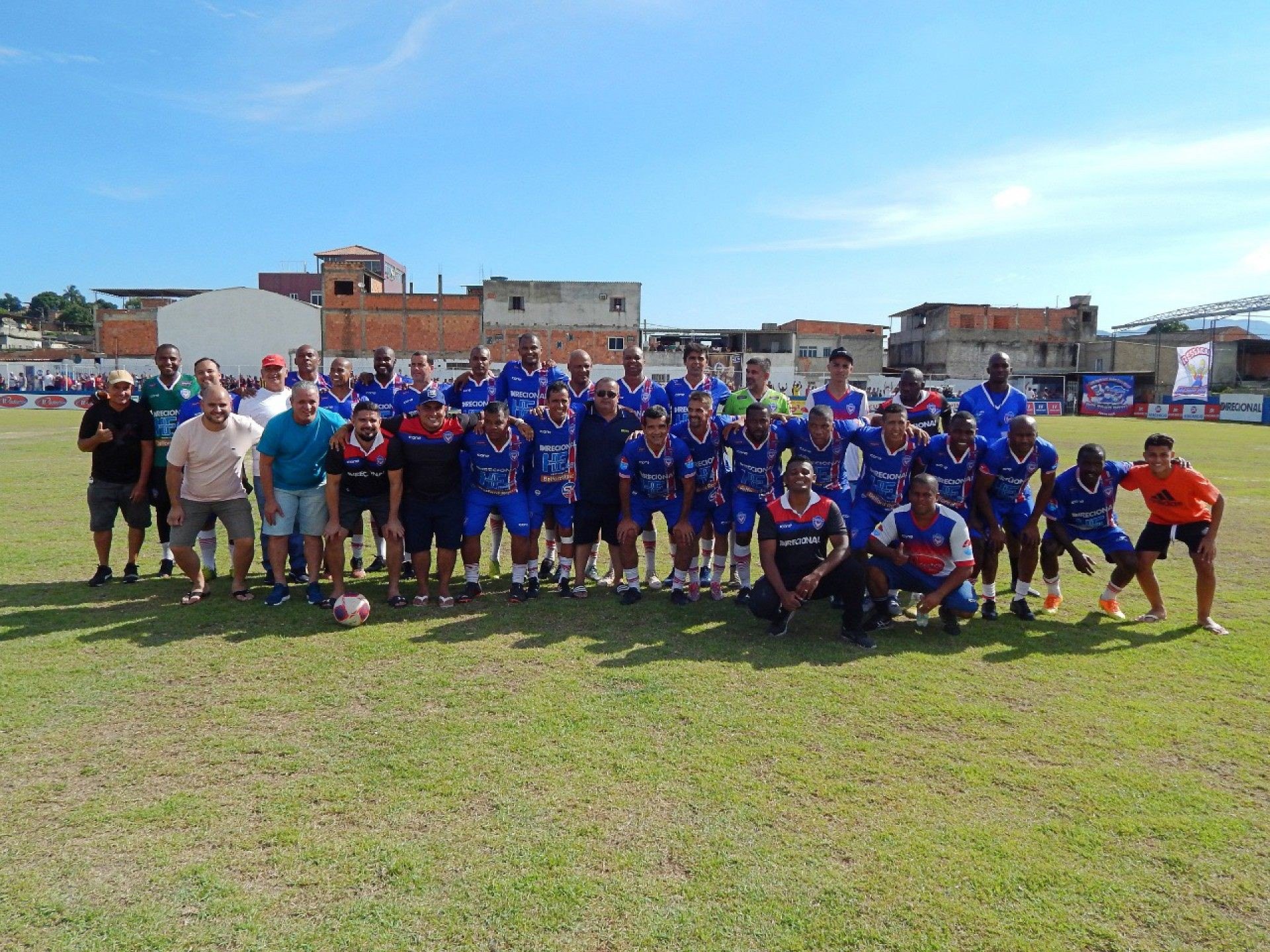 A equipe master do SE Belford Roxo posada no Est&aacute;dio N&eacute;lio Gomes - Marcos Leandro / SEBR