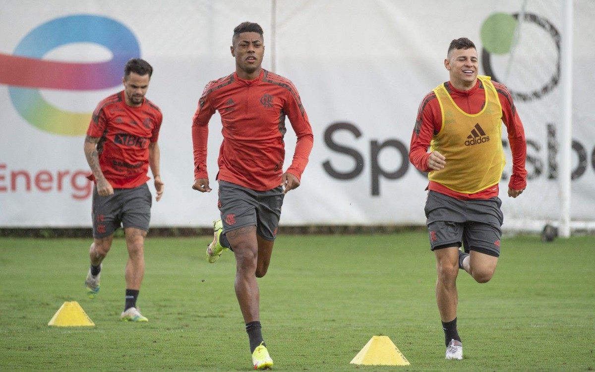 Bruno Henrique - Foto: Alexandre Vidal / Flamengo - Alexandre Vidal/Flamengo