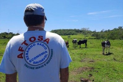 Criadores do município recebem gratuitamente as doses da vacina - Divulgação