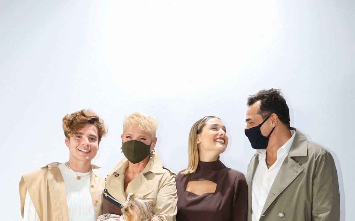 João Figueiredo, Xuxa, Sasha e Luciano Szafir