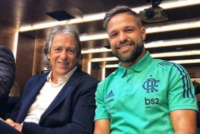 Diego, do Flamengo, rasga elogios a Jorge Jesus e afirma que 'detalhes' fazem o ex-técnico ser diferente