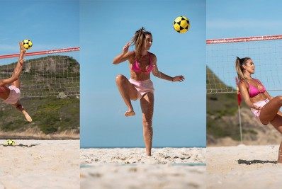 Dupla carioca busca título do Mundial de Futevôlei em Copacabana