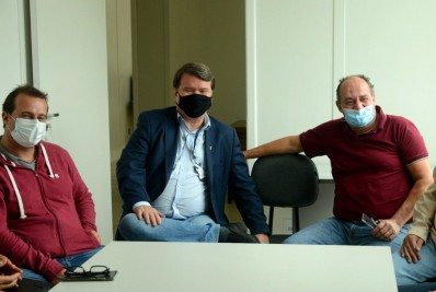 Prefeito de Paty e deputado Eurico Júnior recebem reitor da UERJ