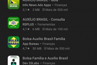 Criminosos criam aplicativos falsos do Auxílio Brasil para roubar dados; saiba como identificar