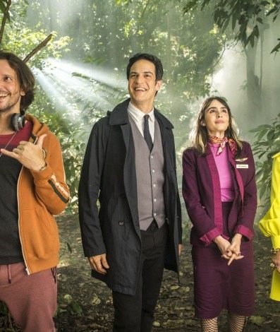 Neném (Vladimir Brichta), Paula (Giovanna Antonelli), Guilherme (Mateus Solano) e Flávia (Valentina Herszage) - Globo/João Miguel Júnior 