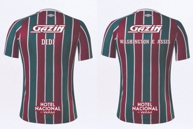 Jogadores do Fluminense usarão camisa com nomes de personalidades negras contra o América-MG